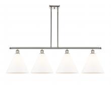 Innovations Lighting 516-4I-SN-GBC-121-LED - Berkshire - 4 Light - 50 inch - Brushed Satin Nickel - Cord hung - Island Light