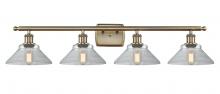  516-4W-AB-G132 - Orwell - 4 Light - 38 inch - Antique Brass - Bath Vanity Light