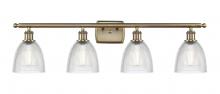 Innovations Lighting 516-4W-AB-G382-LED - Castile - 4 Light - 36 inch - Antique Brass - Bath Vanity Light