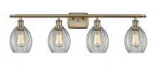 Innovations Lighting 516-4W-AB-G82-LED - Eaton - 4 Light - 36 inch - Antique Brass - Bath Vanity Light