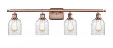 Innovations Lighting 516-4W-AC-G259-LED - Caledonia - 4 Light - 35 inch - Antique Copper - Bath Vanity Light