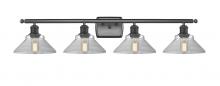 Innovations Lighting 516-4W-BK-G132-LED - Orwell - 4 Light - 38 inch - Matte Black - Bath Vanity Light