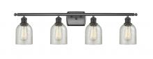 Innovations Lighting 516-4W-BK-G259-LED - Caledonia - 4 Light - 35 inch - Matte Black - Bath Vanity Light