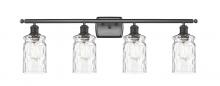  516-4W-BK-G352 - Candor - 4 Light - 35 inch - Matte Black - Bath Vanity Light