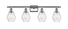  516-4W-PC-G654-6-LED - Cindyrella - 4 Light - 36 inch - Polished Chrome - Bath Vanity Light