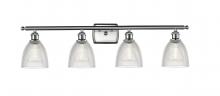  516-4W-SN-G382 - Castile - 4 Light - 36 inch - Brushed Satin Nickel - Bath Vanity Light