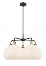 Innovations Lighting 516-5CR-BAB-G121-10 - Athens - 5 Light - 28 inch - Black Antique Brass - Chandelier