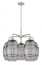 Innovations Lighting 516-5CR-SN-G557-8SM - Vaz - 5 Light - 26 inch - Satin Nickel - Chandelier