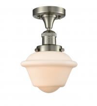 Innovations Lighting 517-1CH-SN-G531-LED - Oxford - 1 Light - 8 inch - Brushed Satin Nickel - Semi-Flush Mount