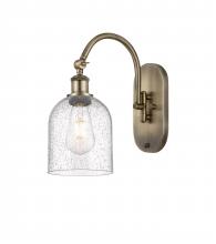  518-1W-AB-G558-6SDY - Bella - 1 Light - 6 inch - Antique Brass - Sconce