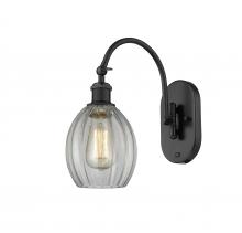  518-1W-BK-G82 - Eaton - 1 Light - 6 inch - Matte Black - Sconce