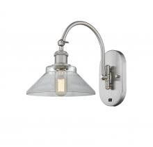 Innovations Lighting 518-1W-SN-G132-LED - Orwell - 1 Light - 8 inch - Brushed Satin Nickel - Sconce