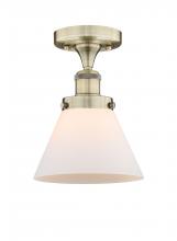 Innovations Lighting 616-1F-AB-G41 - Cone - 1 Light - 8 inch - Antique Brass - Semi-Flush Mount