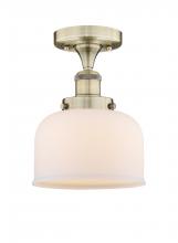 Innovations Lighting 616-1F-AB-G71 - Bell - 1 Light - 8 inch - Antique Brass - Semi-Flush Mount