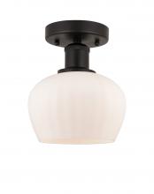  616-1F-OB-G91 - Fenton - 1 Light - 7 inch - Oil Rubbed Bronze - Semi-Flush Mount