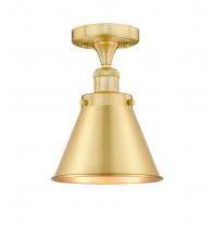 Innovations Lighting 616-1F-SG-M13-SG - Appalachian - 1 Light - 8 inch - Satin Gold - Semi-Flush Mount