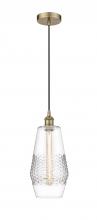 Innovations Lighting 616-1P-AB-G682-7 - Windham - 1 Light - 7 inch - Antique Brass - Cord hung - Mini Pendant