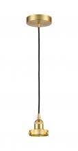  616-1PH-SG - Edison - 1 Light - 3 inch - Satin Gold - Mini Pendant