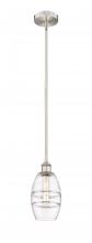 Innovations Lighting 616-1S-SN-G557-6CL - Vaz - 1 Light - 6 inch - Brushed Satin Nickel - Cord hung - Mini Pendant