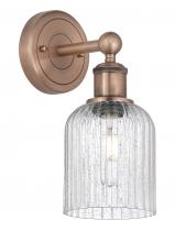  616-1W-AC-G559-5SDY - Bridal Veil - 1 Light - 5 inch - Antique Copper - Sconce