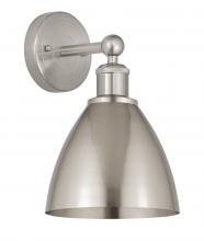  616-1W-SN-MBD-75-SN - Bristol - 1 Light - 8 inch - Brushed Satin Nickel - Sconce