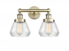  616-2W-AB-G172 - Fulton - 2 Light - 16 inch - Antique Brass - Bath Vanity Light