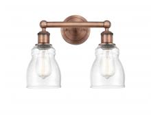  616-2W-AC-G394 - Ellery - 2 Light - 14 inch - Antique Copper - Bath Vanity Light