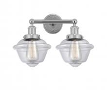  616-2W-PC-G532 - Oxford - 2 Light - 16 inch - Polished Chrome - Bath Vanity Light