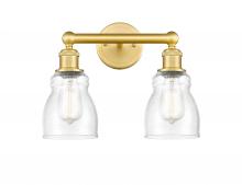 Innovations Lighting 616-2W-SG-G394 - Ellery - 2 Light - 14 inch - Satin Gold - Bath Vanity Light