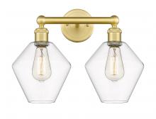  616-2W-SG-G652-8 - Cindyrella - 2 Light - 17 inch - Satin Gold - Bath Vanity Light