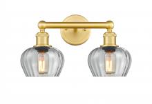  616-2W-SG-G92 - Fenton - 2 Light - 16 inch - Satin Gold - Bath Vanity Light