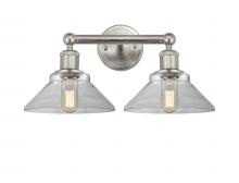 Innovations Lighting 616-2W-SN-G132 - Orwell - 2 Light - 17 inch - Brushed Satin Nickel - Bath Vanity Light