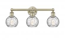 Innovations Lighting 616-3W-AB-G1215-6 - Athens Water Glass - 3 Light - 24 inch - Antique Brass - Bath Vanity Light