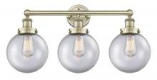 Innovations Lighting 616-3W-AB-G202-8 - Beacon - 3 Light - 26 inch - Antique Brass - Bath Vanity Light