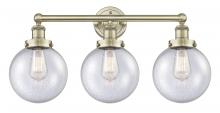 Innovations Lighting 616-3W-AB-G204-8 - Beacon - 3 Light - 26 inch - Antique Brass - Bath Vanity Light