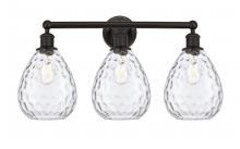  616-3W-OB-G372 - Waverly - 3 Light - 26 inch - Oil Rubbed Bronze - Bath Vanity Light