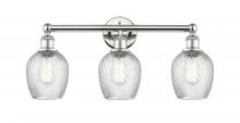  616-3W-PN-G292 - Salina - 3 Light - 24 inch - Polished Nickel - Bath Vanity Light