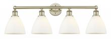 Innovations Lighting 616-4W-AB-GBD-751 - Bristol - 4 Light - 35 inch - Antique Brass - Bath Vanity Light
