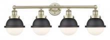 Innovations Lighting 616-4W-AB-HFS-61-BK - Edison - 4 Light - 34 inch - Antique Brass - Bath Vanity Light