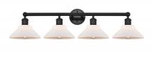  616-4W-BK-G131 - Orwell - 4 Light - 35 inch - Matte Black - Bath Vanity Light