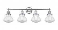  616-4W-PC-G324 - Olean - 4 Light - 34 inch - Polished Chrome - Bath Vanity Light