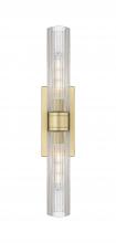  617-2W-BB-G617-11SCL - Boreas - 2 Light - 24 inch - Brushed Brass - Bath Vanity Light