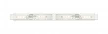  617L-4W-PN-G617-11SDY - Boreas - 4 Light - 51 inch - Polished Nickel - Bath Vanity Light