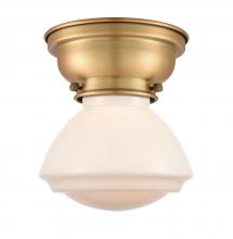  623-1F-BB-G321 - Olean - 1 Light - 7 inch - Brushed Brass - Flush Mount