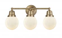 Innovations Lighting 623-3W-BB-G201-6 - Beacon - 3 Light - 22 inch - Brushed Brass - Bath Vanity Light