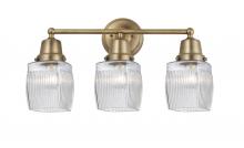 Innovations Lighting 623-3W-BB-G302 - Colton - 3 Light - 22 inch - Brushed Brass - Bath Vanity Light