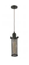 Innovations Lighting 900-1P-OB-CE216-OB-LED - Quincy Hall - 1 Light - 5 inch - Oil Rubbed Bronze - Cord hung - Mini Pendant