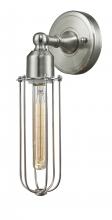  900-1W-SN-CE225-SN - Muselet - 1 Light - 5 inch - Brushed Satin Nickel - Sconce