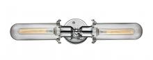  900-2W-PC-CE228-PC-CL-LED - Centri - 2 Light - 22 inch - Polished Chrome - Bath Vanity Light