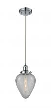 Innovations Lighting 916-1P-PC-G165 - Geneseo - 1 Light - 6 inch - Polished Chrome - Cord hung - Mini Pendant